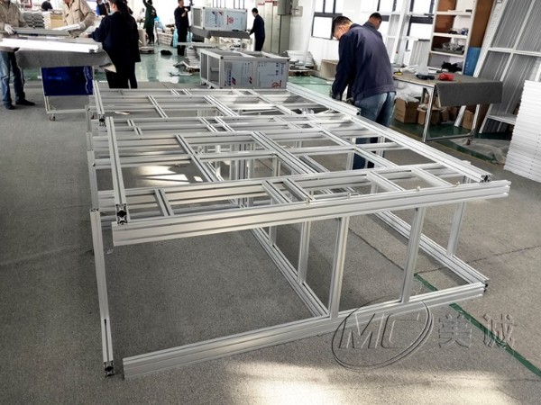 N95口罩機鋁型材機架現(xiàn)貨靠搶？交期靠搶？